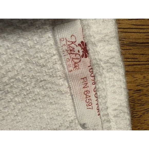 DISNEY Dish Towel Mickeys "Really Swell" Coffee Vintage Kay Dee Designs Kitchen - Picture 6 of 6